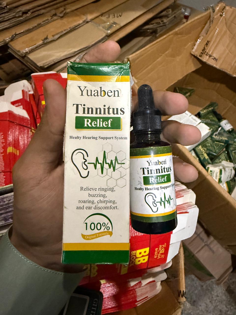 Yuaben Tinnitus Relief Drops